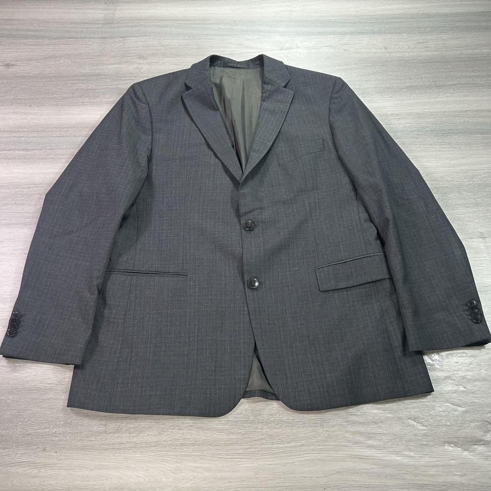 Hugo Boss Blazer Mens 42 Regular Wool‎ Sport Coat Two Button Suit Jacket